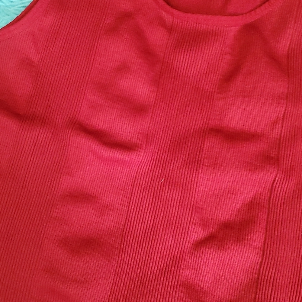 BCBGMaxAzria Ribbed Tank Top - Picture 2 of 4